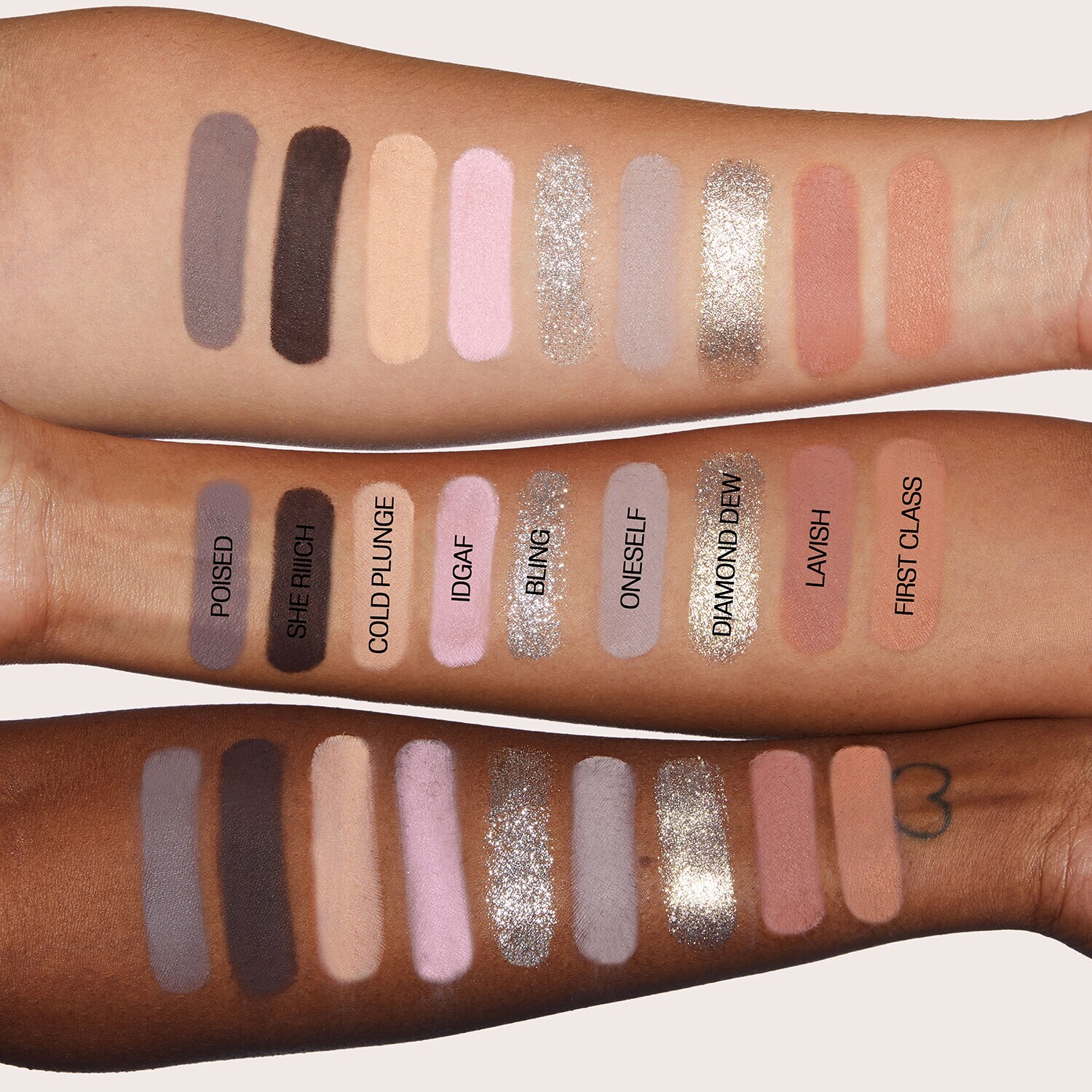 Icy Nude Eyeshadow Palette Paleta Cieni Do Powiek I HUDA BEAUTY SEPHORA