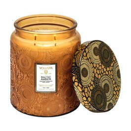 Japonica Baltic Amber Luxe Jar Candle - Świeca