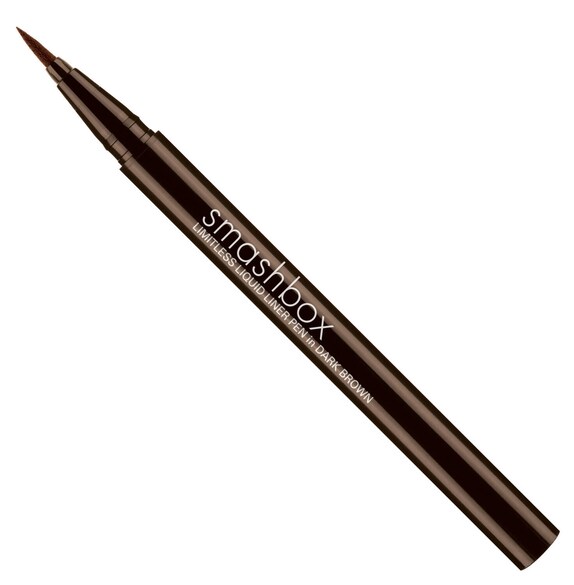 Konturówka do powiek w płynie Limitless Waterproof Liquid Liner Pen Dark Brown, SMASHBOX