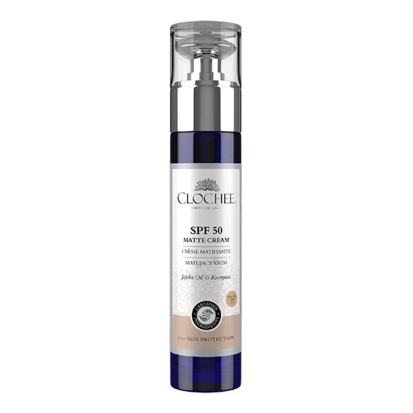 Matujący krem z SPF 50, CLOCHEE