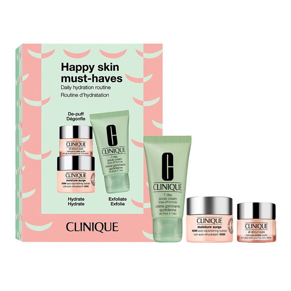 Happy Skin Must Haves - Zestaw do pielęgnacji twarzy, CLINIQUE