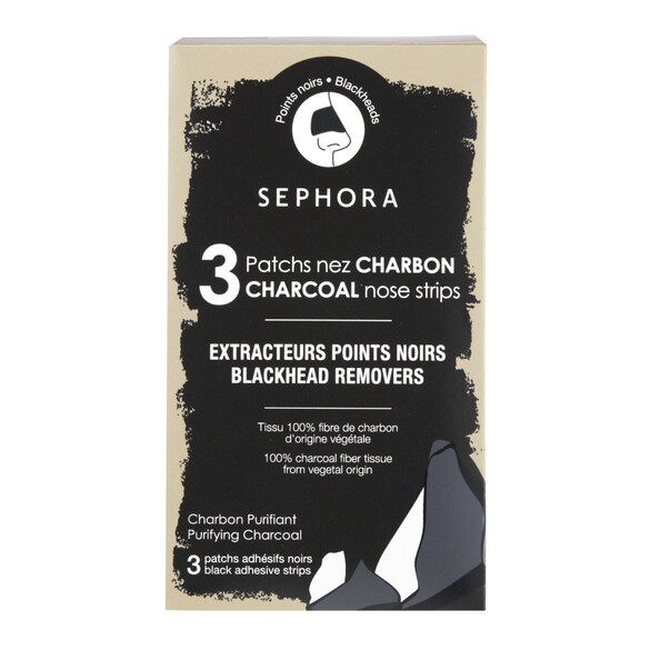 Charcoal Nose Strips - Plastry na nos z węglem, SEPHORA COLLECTION