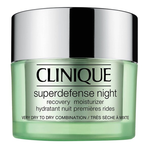 Superdefense Night Recovery Moisturizer - krem na noc, CLINIQUE