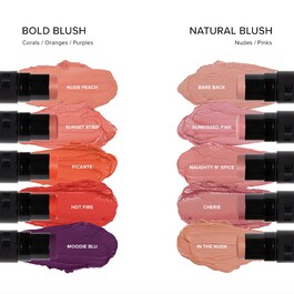 Nudies Matte Blush - Sztyft do konturowania z podwójną końcówką