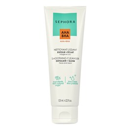 Exfoliating + Glow Smoothing Cleanser - Żel do mycia twarzy i szyi