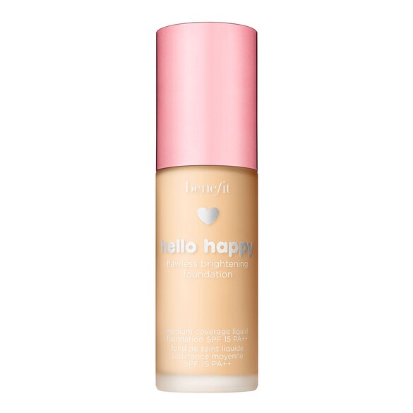 Hello Happy - Rozświetlający Podkład Do Twarzy o Średnim Kryciu, BENEFIT COSMETICS