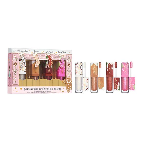 Better Not Pout But if You do keep it Glossy - Zestaw błyszczyków do ust, TOO FACED