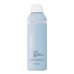 Face & Body Sunscreen Spray – Spray SPF 50 do twarzy i ciała, BALI BODY