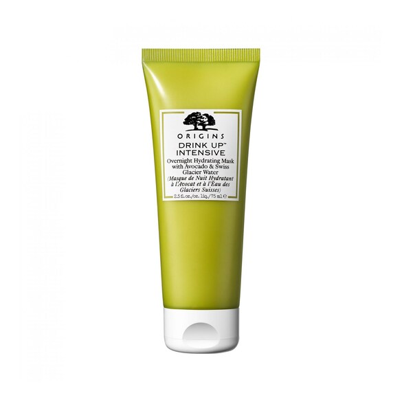 Drink Up Overnight Hydrating Mask - Maska na twarz z awokado i wodą z lodowca, ORIGINS