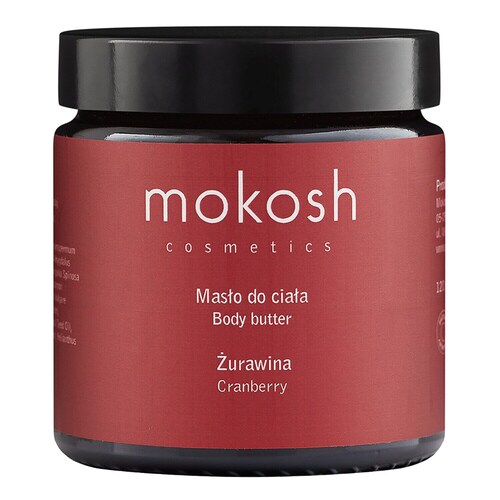 Mokosh - Żurawina - Masło Do Ciała - Cranberries Body Butter 120ml - Dla Kobiet