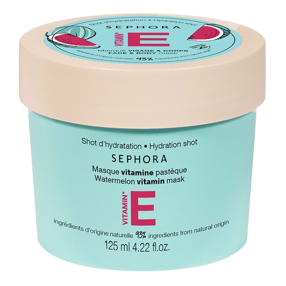 Witaminowa maska ​​do twarzy i ciała - pielęgnacja wzbogacona witaminami, SEPHORA COLLECTION