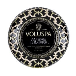 Maison Noir Ambre Lumiere Mini Tin Candle - Świeca 