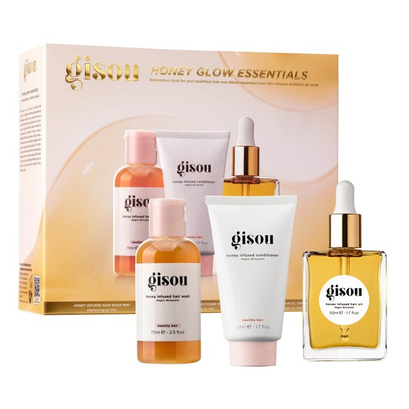 Honey Glow Essentials - Zestaw do włosów, GISOU