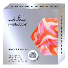 Czepek prysznicowy premium — Peachy Bloom, INVISIBOBBLE
