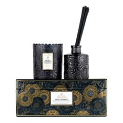 Japonica Moso Bamboo Candle & Diffuser Set - Zestaw Świec, VOLUSPA