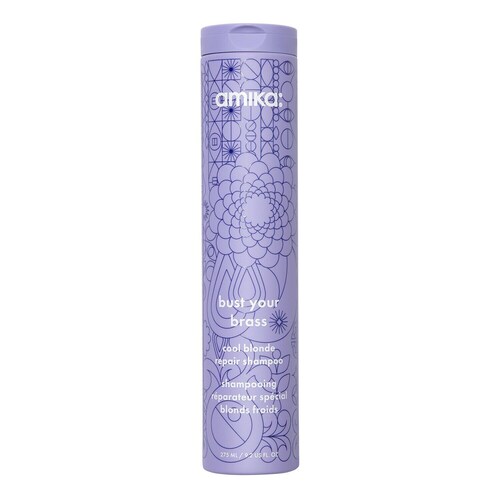 Amika - Bust Your Brass Blond Polaire - Szampon Przeciw Żółceniu - Bust Your Brass Cool Blonde Shamp 275ml - Dla Kobiet