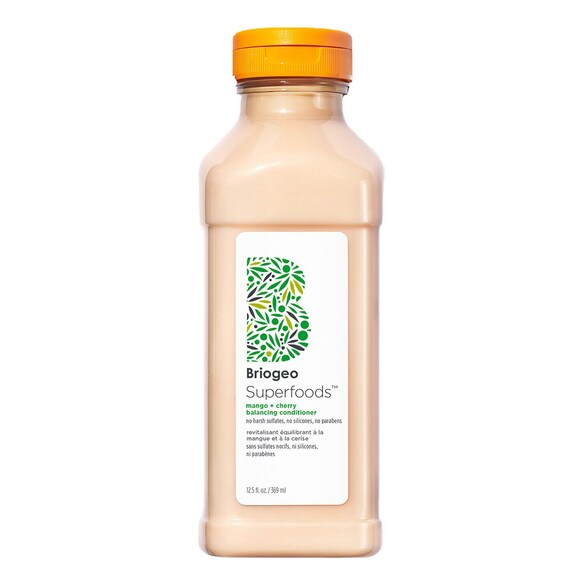 Superfoods mango + wiśnia - Odżywka regulująca wydzielanie sebum, BRIOGEO