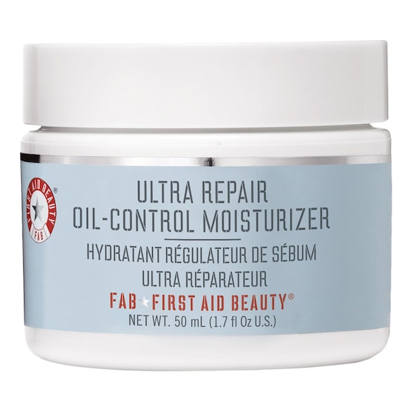 Krem nawilżający przeciw błyszczeniu się cery, FIRST AID BEAUTY