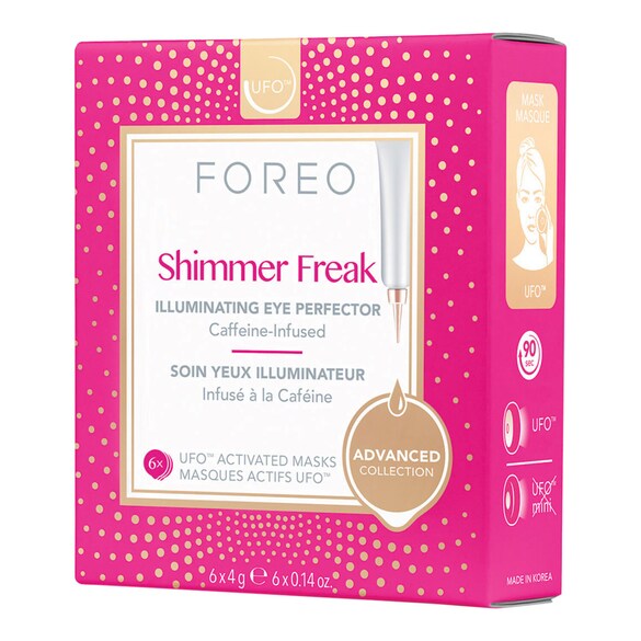 Shimmer Freak UFO-Activated Illuminating Eye Mask, FOREO