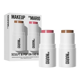 Makeup By Mario - Sculpt & Pop On The go - Duo Mini Kontur I Róż - Set Medium & Pale Petal - Dla Kobiet