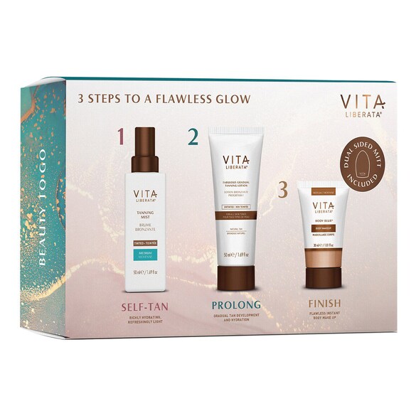 Beauty Blur Beauty To Go Tanning Kit - Zestaw, VITA LIBERATA