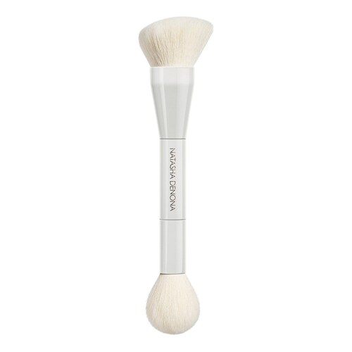 Natasha Denona - Hy-gen Face Brush - Pędzel Do Twarzy I Do Rozświetlacza Z Dwoma Końcówkami - Hy-gen Dual-ended Face & Highlight Brush - Dla Kobiet