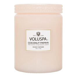 Vermeil Coconut Papaya Large Jar Candle - Świeca 