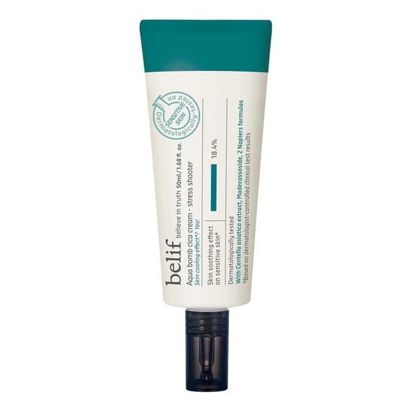 Aqua Bomb Cica Cream - Krem do skóry wrażliwej, BELIF