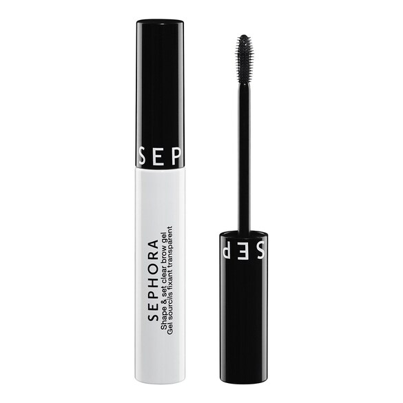 Shape & set clear brow gel - Utrwalający transparentny żel do brwi, SEPHORA COLLECTION