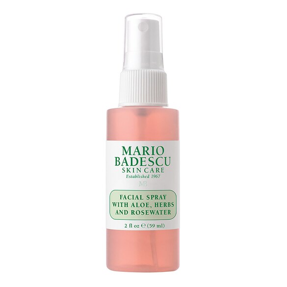 Facial Spray with Aloe, Herbs and Rosewater - Minimgiełka do twarzy, MARIO BADESCU