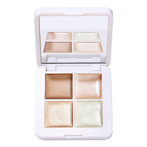Living Luminizer Glow Quad Mini - Zestaw rozświetlaczy, RMS BEAUTY