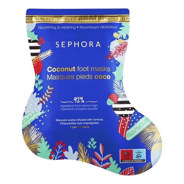 Maski na stopy z kokosem nawilżanie przez 8 godz. – Wishing You, SEPHORA COLLECTION