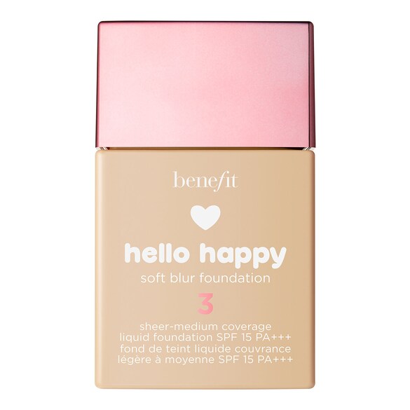Hello Happy - Podkład do twarzy o kryciu od lekkiego do średniego, BENEFIT COSMETICS