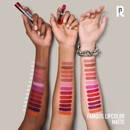 Famous Lipcolor - Matowa Nawilżająca Szminka