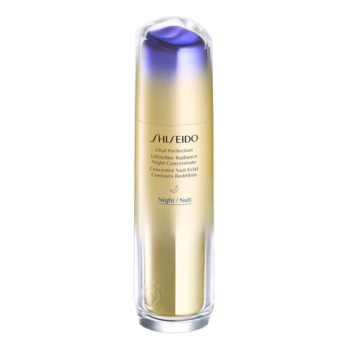 Shiseido - Vital Perfection Liftdefine Radiance Night Serum - Serum Na Noc - Vital Perfection Concentrate 40ml - Dla Kobiet