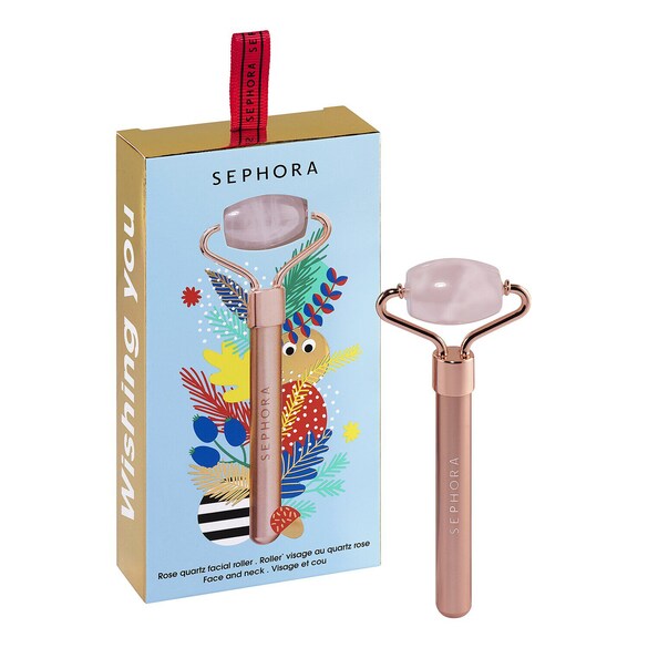 Miniroller do twarzy z różowym kwarcem – Wishing You, SEPHORA COLLECTION