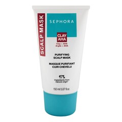 Maska z zieloną glinką i AHA - Maska oczyszczająca do skóry głowy, SEPHORA COLLECTION