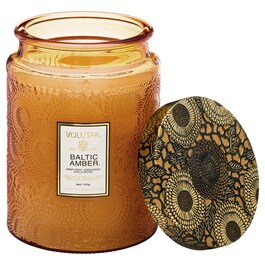 Japonica Baltic Amber Large Jar Candle - Świeca