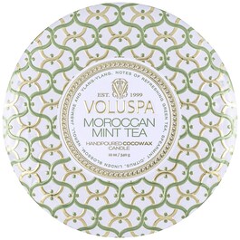 Maison Blanc Moroccan Mint Tea 3 Wick Tin Candle - Świeca 