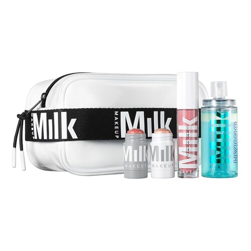 Milk Makeup - The Werks - Zestaw Do Makijażu Twarzy - Summer Bag Set - Dla Kobiet