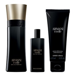 Zestaw świąteczny Armani Code - Woda perfumowana i balsam + minis