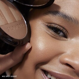 BRONZER SHIMMER - Opalizujący puder brązujący