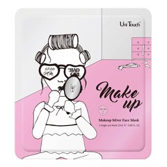 MakeUp Silver Face Mask - Maska do twarzy w płachcie, UNITOUCH
