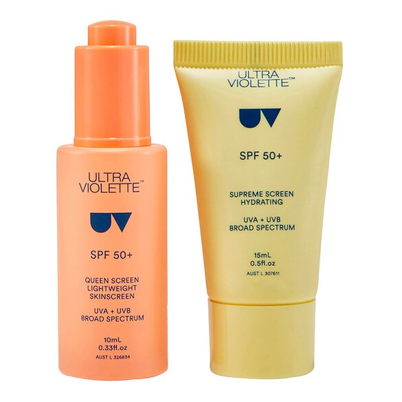 Zestaw dwóch produktów przeciwsłonecznych do twarzy, ULTRA VIOLETTE