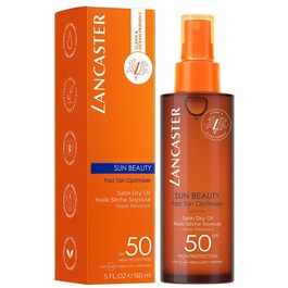SUN BEAUTY – Jedwabisty suchy olejek w sprayu przyspieszający opalanie SPF 50