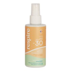 Spray Solaire Naturel & Minéral SPF 30 – Spray SPF 30, RESPIRE