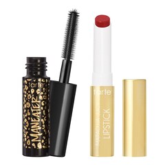 Eye and Lips Makeup Set - Niezbędnik do odświętnego makijażu oczu i ust, TARTE
