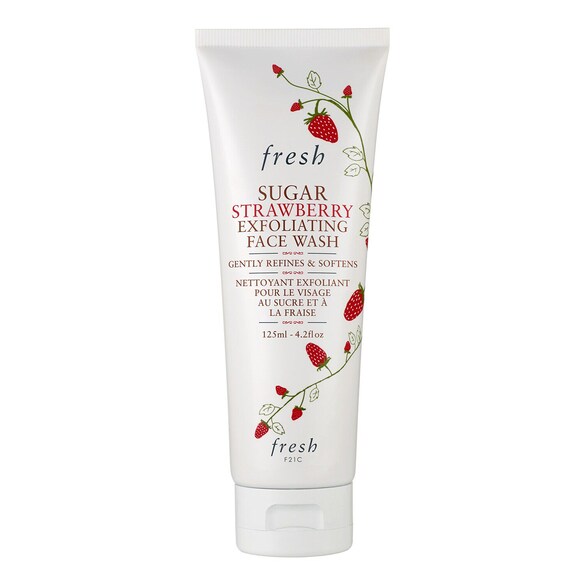 Sugar Strawberry Face Wash - Żel do mycia twarzy z truskawką i cukrem, FRESH