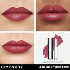Le Rouge Interdit Satin - Satynowa, nawilżająca pomadka do ust