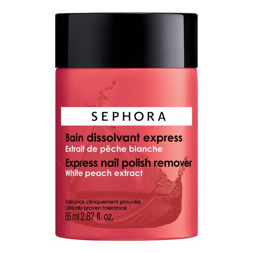 Sephora Collection - Ekspresowy Zmywacz Do Paznokci - Ekstrakt Z Białej Brzoskwini - 85ml - Dla Kobiet